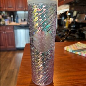Starbucks Holographic Swirl Tumbler